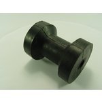 Gummirolle Bugrolle Schwarzer Gummi, <p>bohrung: 16 Mm<p>länge: 100 Mm<p>durchmesser: 75/40 Mm